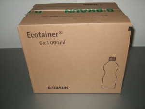 B.Braun Sterilwasser Spllsung 6 x 1L Ecotainer (Karton mit 6 x 1000 ml)