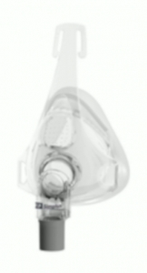 Mund-Nasen-Maske F&P Simplus FF Gre L (Einzelgre) Vollgesichtsmaske mit Kopfband und Ventil