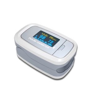Fingerpulsoximeter Oxigeno D2 mit Zubehr + Batterien