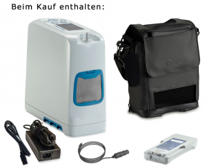 Inogen Rove 6 Sauerstoffkonzentrator mit 16-Cell-Akku